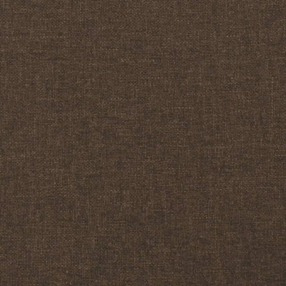 Taschenfederkernmatratze Dunkelbraun 80x200x20 cm Stoff