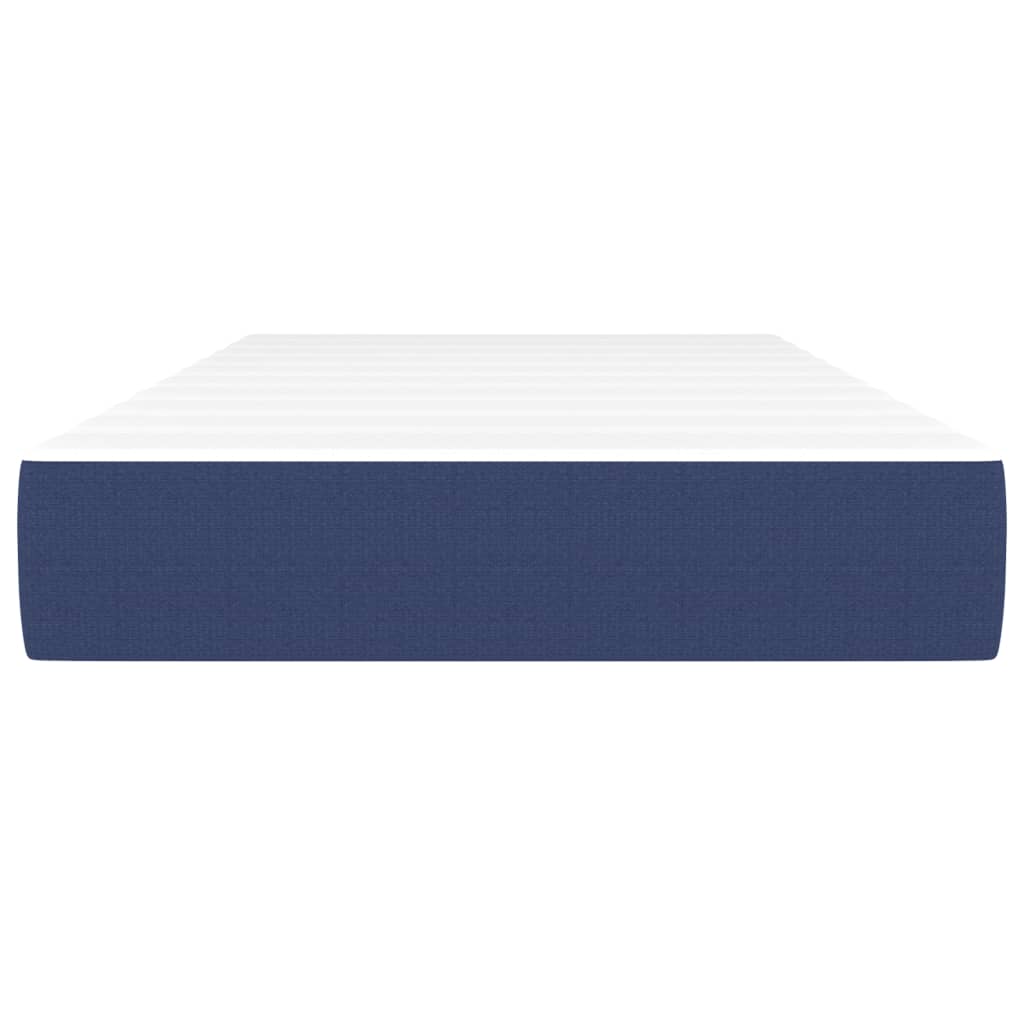 Taschenfederkernmatratze Blau 80x200x20 cm Stoff