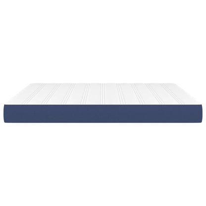 Taschenfederkernmatratze Blau 180x200x20 cm Stoff