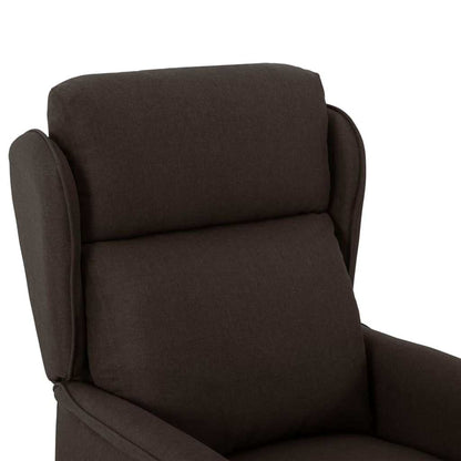 Massagesessel mit Kissen Dunkelbraun 67.5 x 93.5 x 101.5 cm