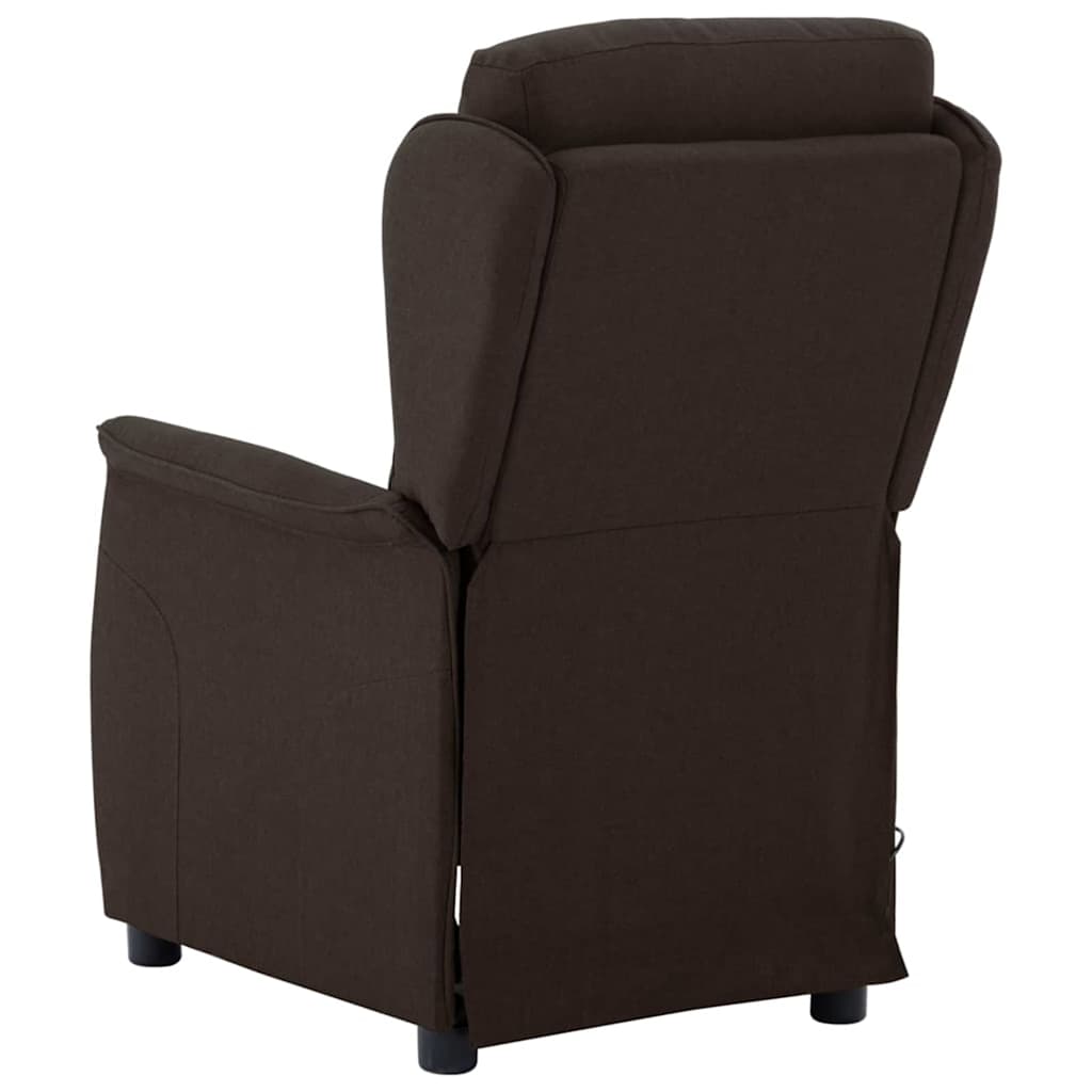 Massagesessel mit Kissen Dunkelbraun 67.5 x 93.5 x 101.5 cm