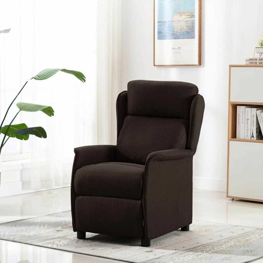 Massagesessel mit Kissen Dunkelbraun 67.5 x 93.5 x 101.5 cm