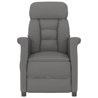 Massagesessel Dunkelgrau 70.5 x 96.5 x 95 cm Polyester