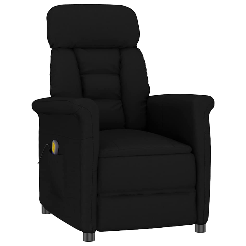 Massagesessel mit Kissen Schwarz 70.5 x 96.5 x 95 cm Kunstleder