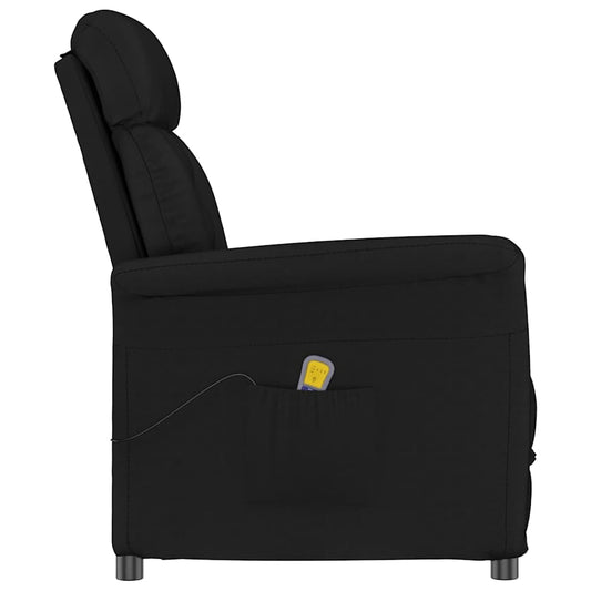 Massagesessel mit Kissen Schwarz 70.5 x 96.5 x 95 cm Kunstleder