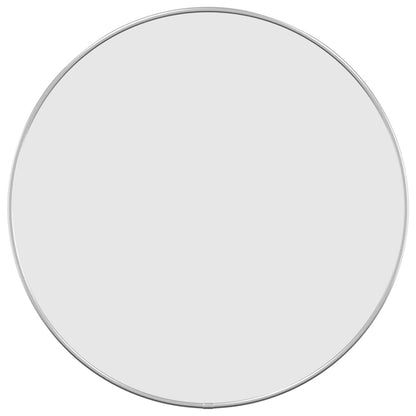 Wandspiegel Silbern Ø 50 cm Rund