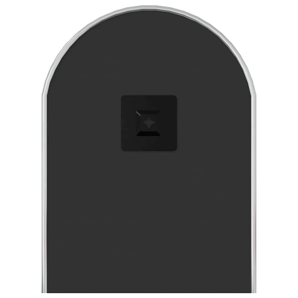 Wandspiegel Silbern 60x25 cm Oval
