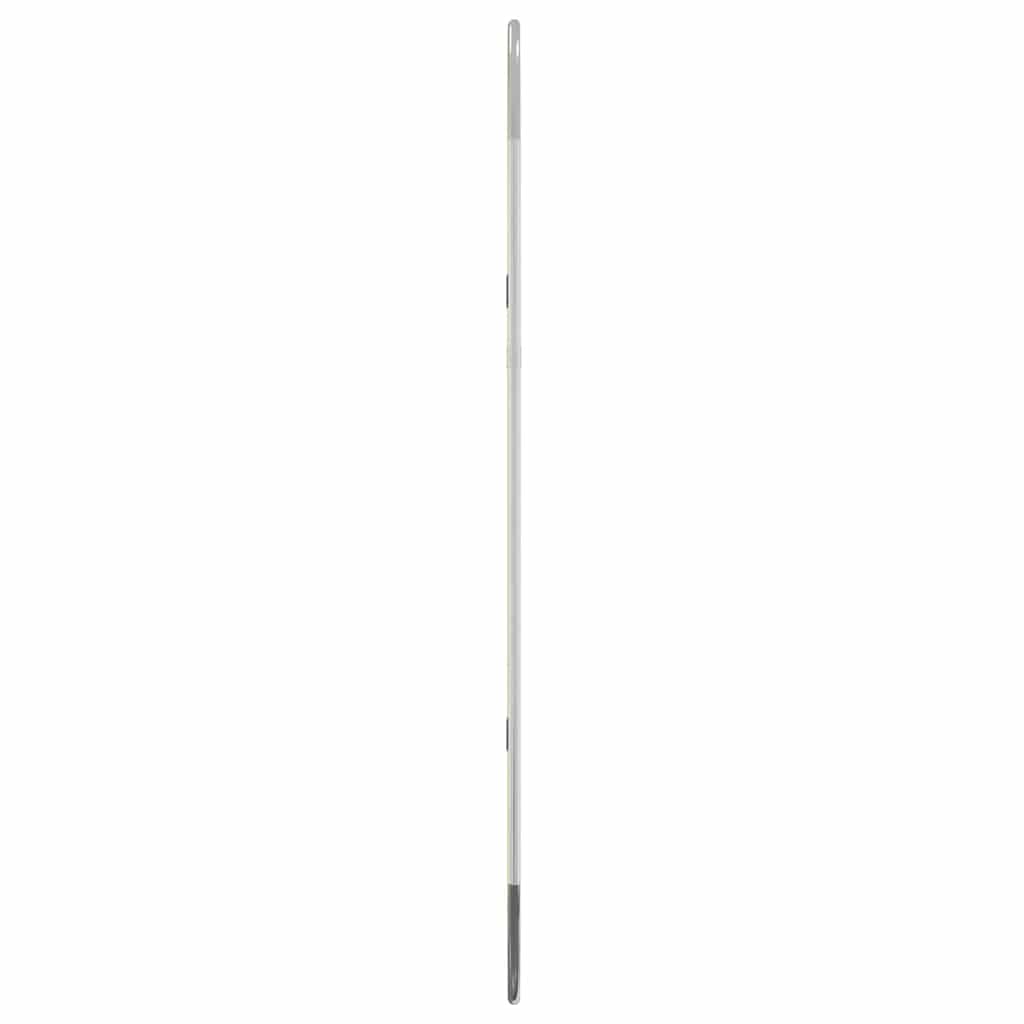 Wandspiegel Silbern 70x30 cm Oval