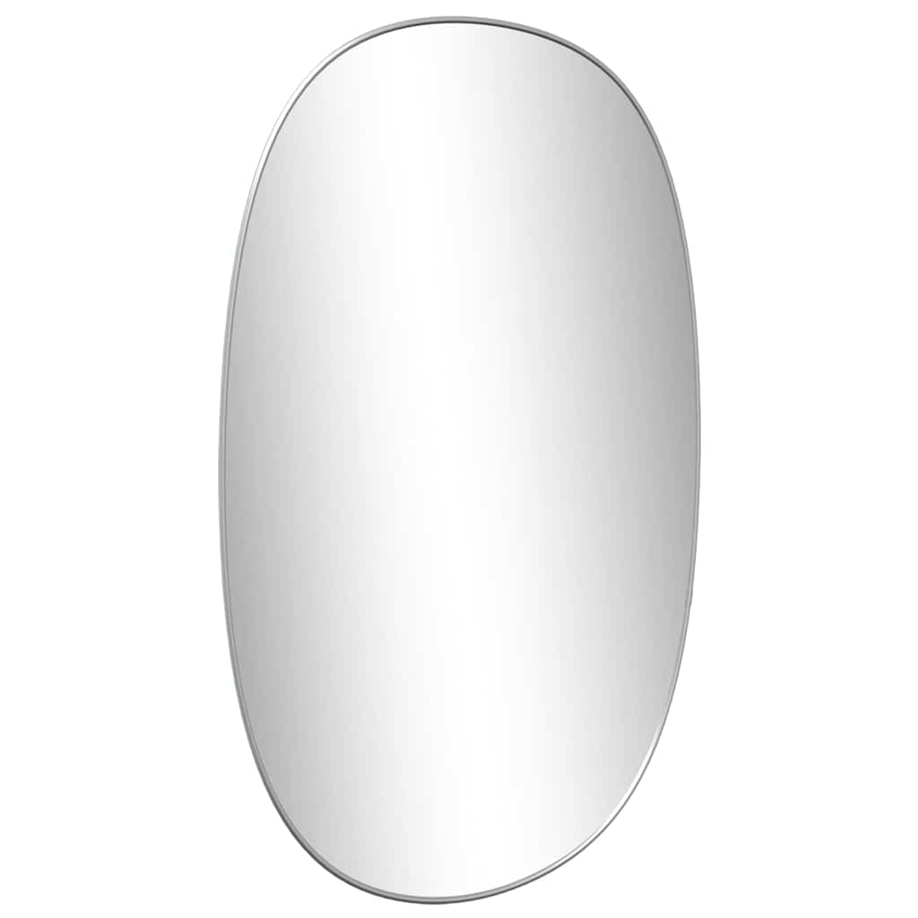 Wandspiegel Silbern 80x50 cm
