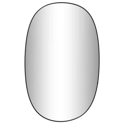 Wandspiegel Schwarz 70x45 cm