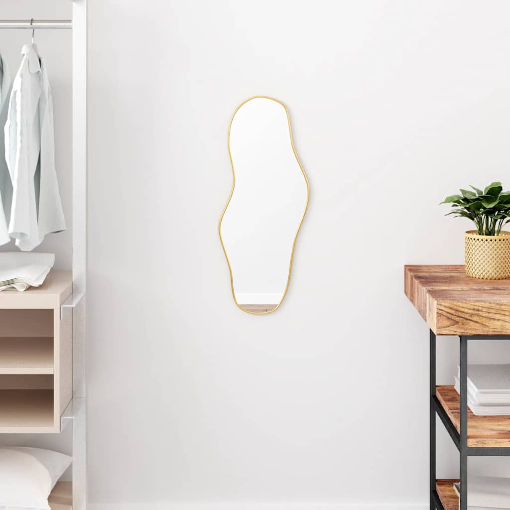 Wandspiegel Golden 60x25 cm