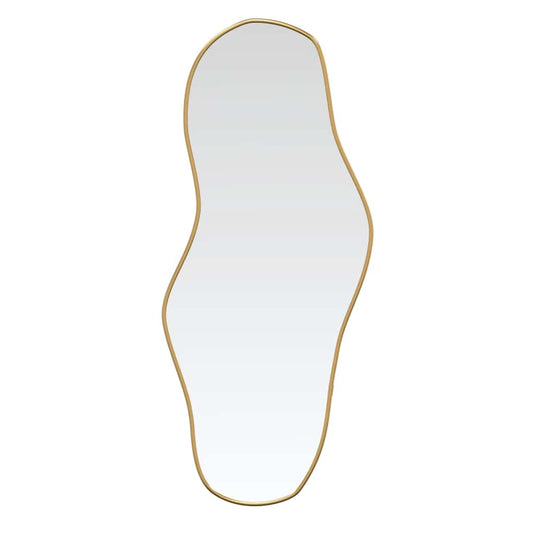 Wandspiegel Golden 90x40 cm