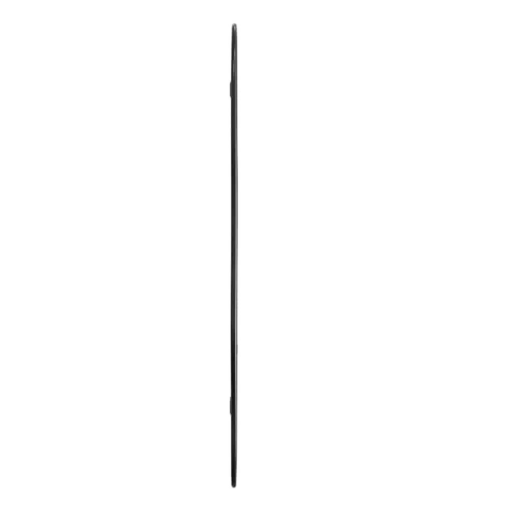 Wandspiegel Schwarz 60x25 cm