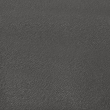 Bettgestell Grau 80x200 cm Kunstleder