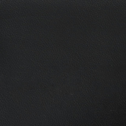 Bettgestell Schwarz 90x190 cm Kunstleder