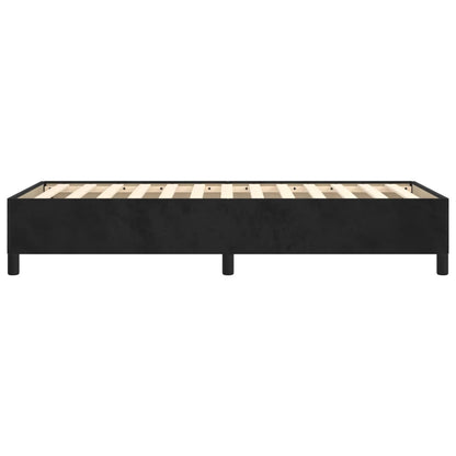 Bettgestell Schwarz 90x190 cm Samt