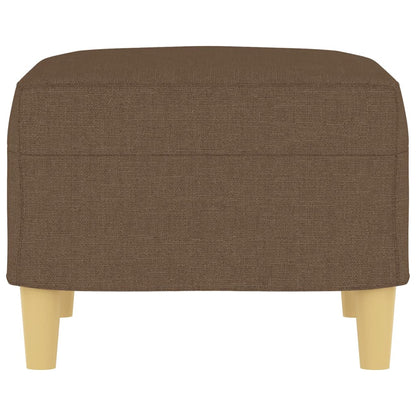 Fußhocker Braun 60x50x41 cm Stoff