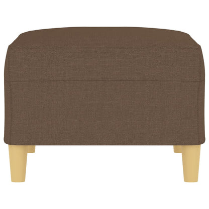 Fußhocker Braun 70x55x41 cm Stoff