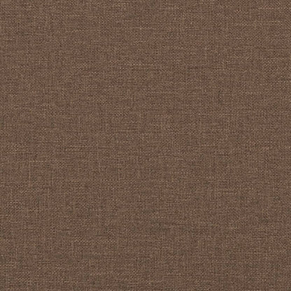 Fußhocker Braun 60x50x41 cm Stoff