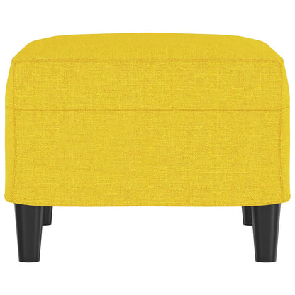 Fußhocker Hellgelb 60x50x41 cm Stoff