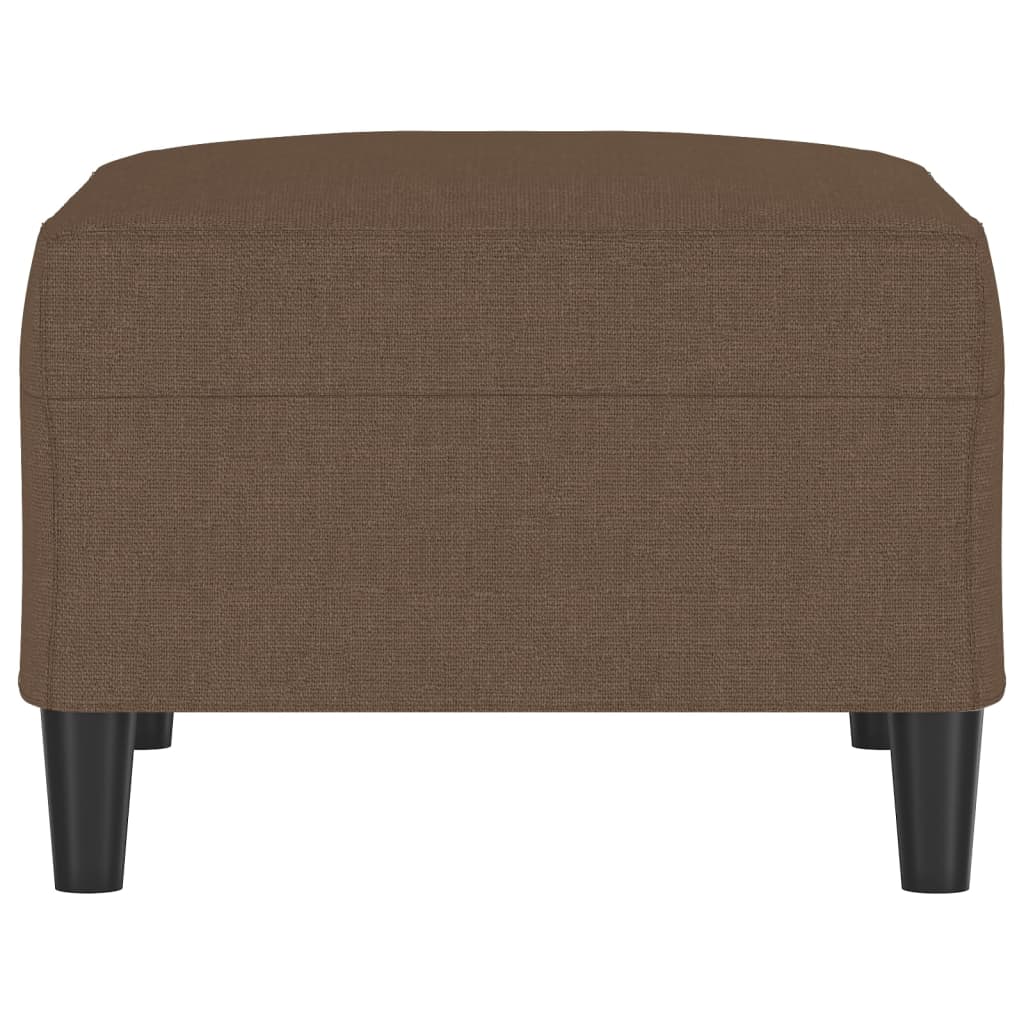Fußhocker Braun 70x55x41 cm Stoff