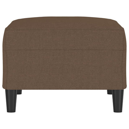 Fußhocker Braun 70x55x41 cm Stoff