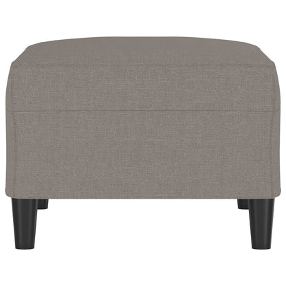 Fußhocker Taupe 70x55x41 cm Stoff