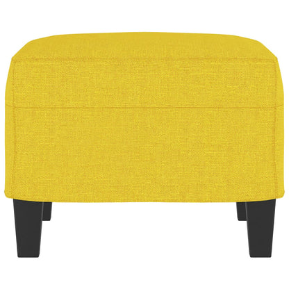 Fußhocker Hellgelb 60x50x41 cm Stoff