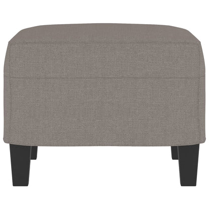 Fußhocker Taupe 60x50x41 cm Stoff