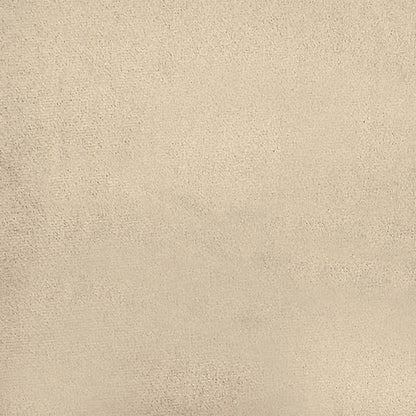 Fußhocker Creme 70x55x41 cm Mikrofasergewebe