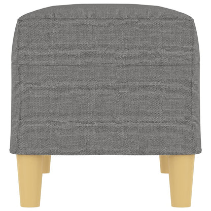 Sitzbank Dunkelgrau 70x35x41 cm Stoff