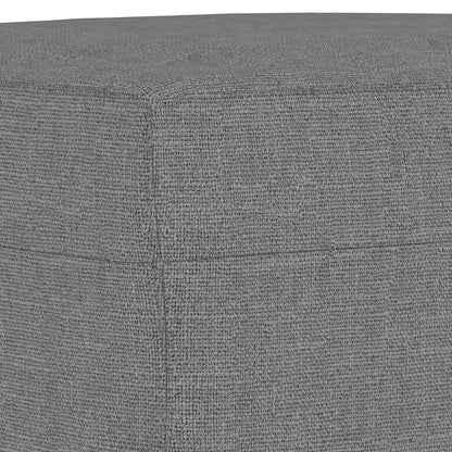 Sitzbank Dunkelgrau 100x35x41 cm Stoff