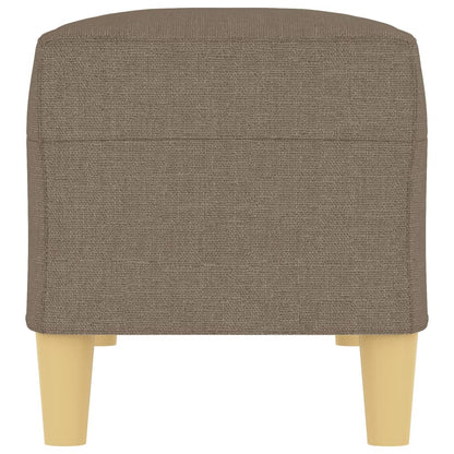 Sitzbank Taupe 100x35x41 cm Stoff