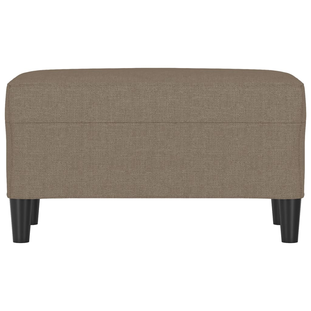 Sitzbank Taupe 70x35x41 cm Stoff