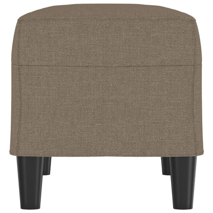 Sitzbank Taupe 70x35x41 cm Stoff