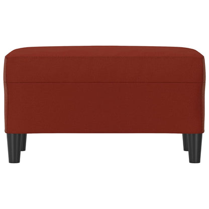 Sitzbank Weinrot 70x35x41 cm Kunstleder