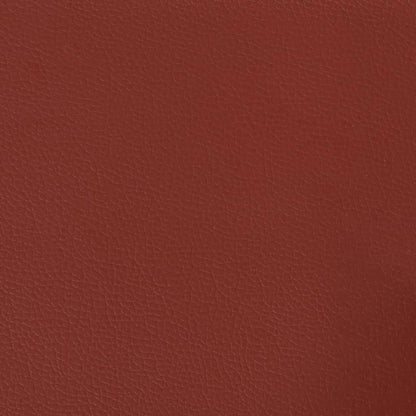 Sitzbank Weinrot 70x35x41 cm Kunstleder