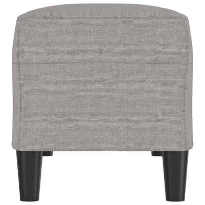 Sitzbank Hellgrau 100x35x41 cm Stoff