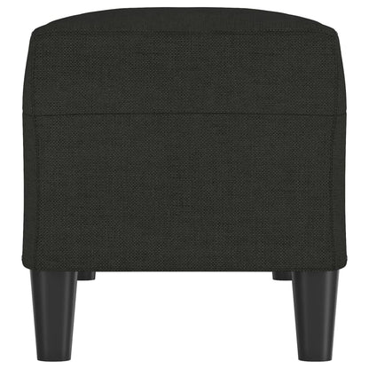 Sitzbank Schwarz 100x35x41 cm Stoff