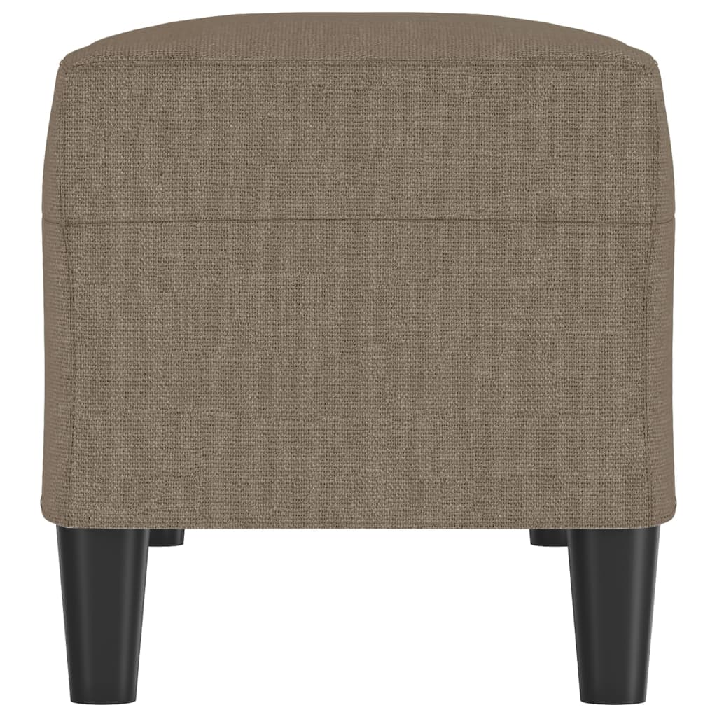 Sitzbank Taupe 100x35x41 cm Stoff