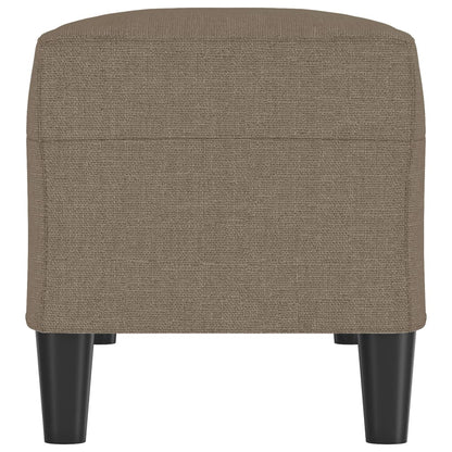 Sitzbank Taupe 100x35x41 cm Stoff