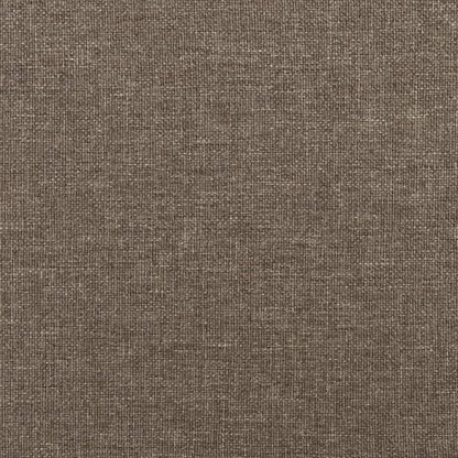 Sitzbank Taupe 100x35x41 cm Stoff