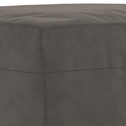 Sitzbank Dunkelgrau 100x35x41 cm Samt