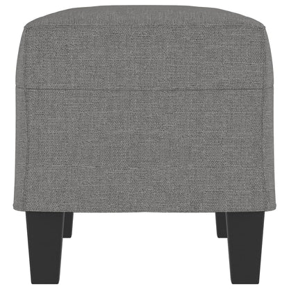 Sitzbank Dunkelgrau 70x35x41 cm Stoff