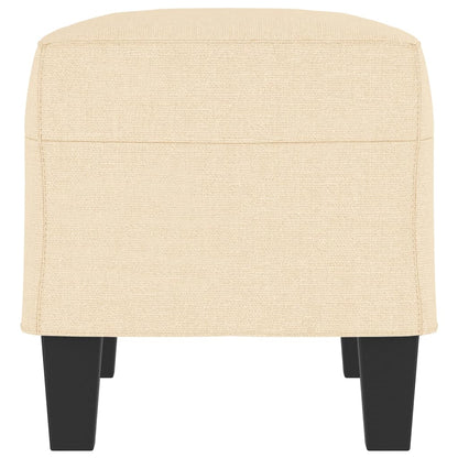 Sitzbank Creme 70x35x41 cm Stoff