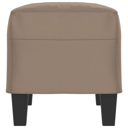Sitzbank Taupe 70x35x41 cm Mikrofasergewebe
