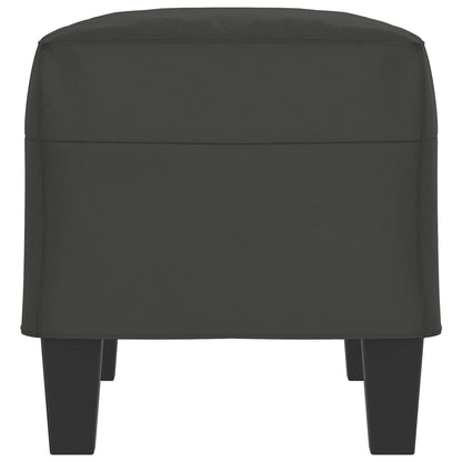 Sitzbank Dunkelgrau 70x35x41 cm Mikrofasergewebe