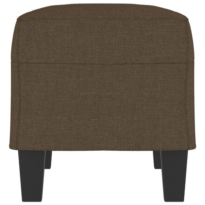 Sitzbank Braun 100x35x41 cm Stoff