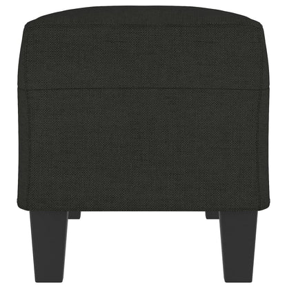 Sitzbank Schwarz 100x35x41 cm Stoff