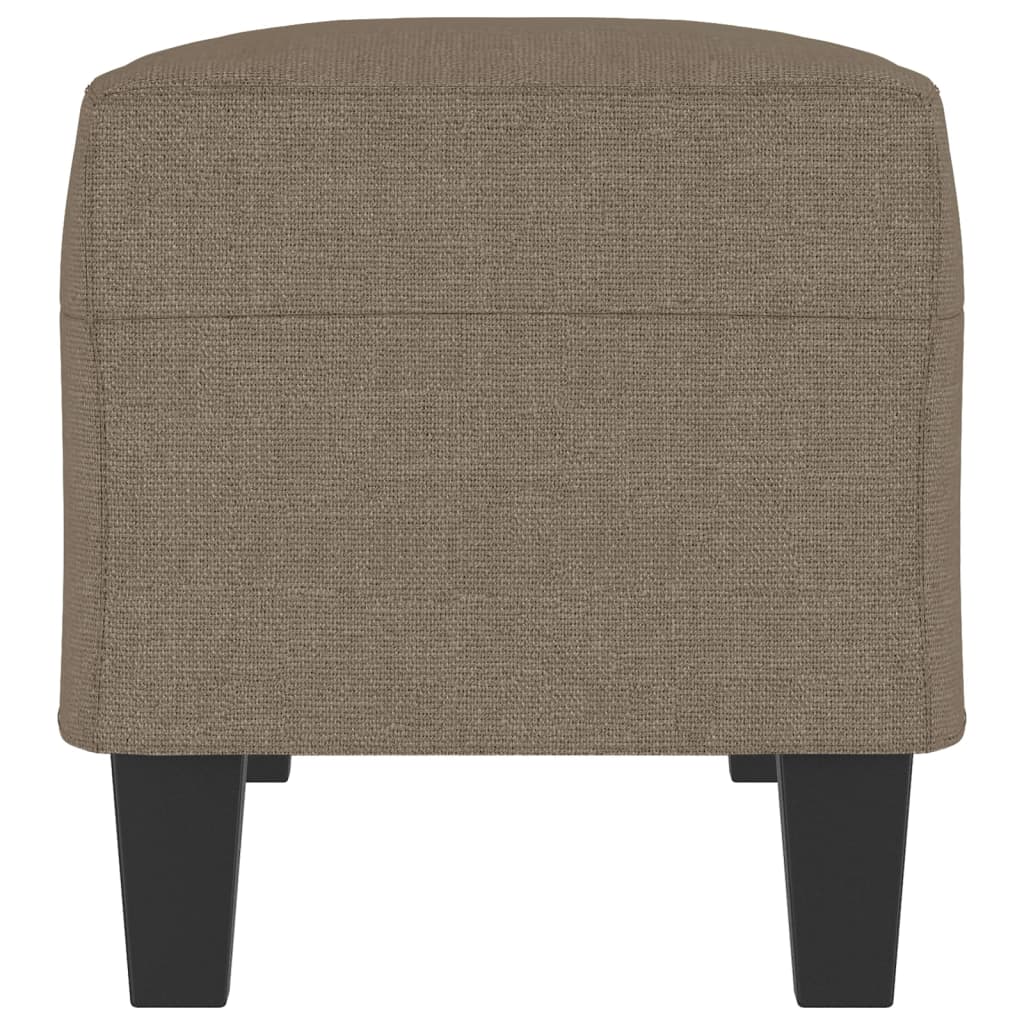 Sitzbank Taupe 100x35x41 cm Stoff